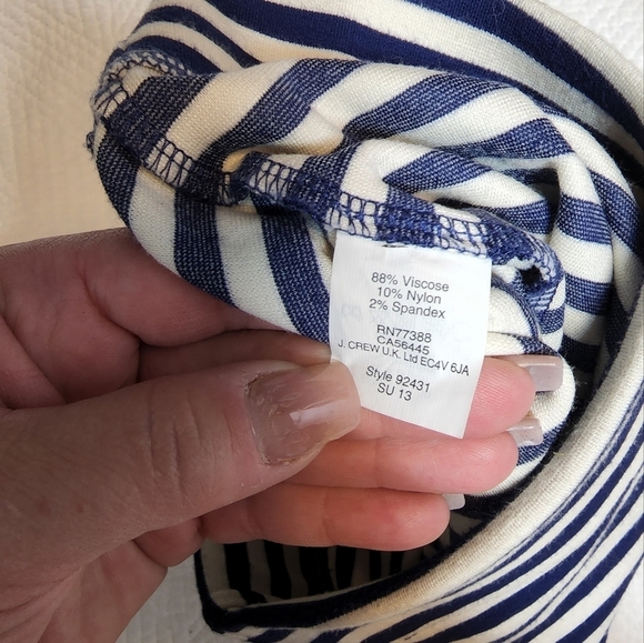 Madewell striped ponte skirt - Picture 5 of 8